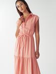 Платье-рубашка Willa Marle, персиковый - фото 6