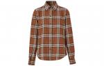 Рубашка женская Burberry, темно-коричневый - фото