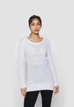 Свитер Ladies Long Wideneck Sweater Urban Classics, кремовый - фото 2