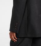 Пиджак из смесовой шерсти Brunello Cucinelli, Anthracite - фото 5