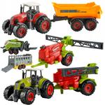 НАБОР 6 в 1 — 2 МЕТАЛЛИЧЕСКИХ ТРАКТОРА + 4 СЕЛЬСКОХОЗЯЙСТВЕННЫЕ МАШИНЫ U725 elektrostator - фото 11