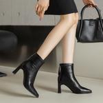 Женские ботинки JOSINY, темно-коричневый - фото 5