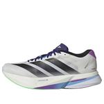 Кроссовки adidas Adizero Boston 13 'White Black Lime Burst' - фото