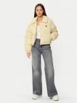 Пуховик стандартного кроя Tommy Jeans, бежевый - фото 2