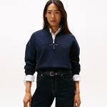 Свитшот женский Tommy Hilfiger, синий - фото 8