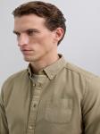 Рубашка на пуговицах Comfort fit Scalpers, оливковый - фото 6