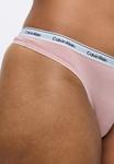 Трусы Calvin Klein Underwear THONG LOGO ICON 3 PACK , Charcoal Grey/Rush/Subdued/Multi-Coloured - фото 10