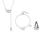 Женское ожерелье из сплава Zeroline, серебро - фото 12