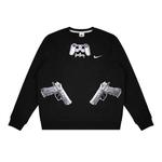 Унисекс худи Nike черное - фото