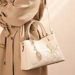 PAYOT Женская сумка через плечо с одним ремнем, Ecru - фото 7