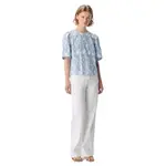 Блузка с коротким рукавом Object Mya, синий - фото 4