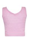 Вязаный топ MYMO, розовый - фото 2