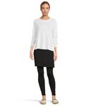 Футболка Eileen Fisher Crew Neck Long, белый - фото 5