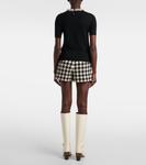 Вышитый топ из девственной шерсти Valentino, Nero - фото 3