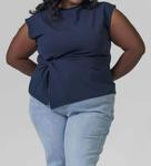 Топ Robin в синем цвете Tanya Taylor - фото 2