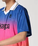 Футболка с воротником Kappa/(M), цвет Mlt - фото 5