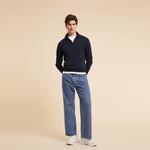 Трикотажная футболка мужская DU7 Navy Blue Tommy Hilfiger - фото 4