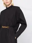 Платье с ремнем-цепочкой Givenchy, черный - фото 3