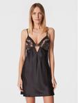 Ночная рубашка стандартного кроя Chantelle X, черный - фото