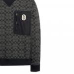 COACH Свитшот мужской серый SS23 - фото 8