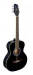 Акустическая гитара Stagg 4/4 Auditorium Acoustic Guitar - Black - SA20A BLK - фото