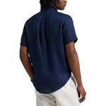 Льняная рубашка Polo Ralph Lauren, синий - фото 6