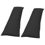 Наволочка Biberna 0077144 I (2 шт), черный - фото