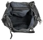 Шопер X-Zone, натуральная кожа, производство Италия, черный - фото 6