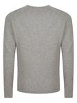 Джемпер в рубчик Cenere GB, серый - фото 2