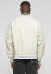 Куртка-бомбер Varsity Bowling Karl Kani, кремовый белый - фото