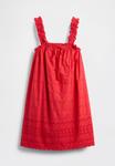 Платье GAP EYELET, Red Light/Light Red - фото 7