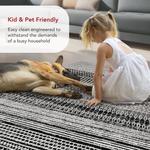 Ковер nuLOOM, 153 x 227 см, Nova Bohemian Striped, Dark Grey - фото 6