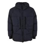Куртка zip-up puffer jacket 'navy' Stone Island, синий - фото