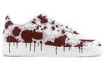 Кроссовки Nike Air Force 1 Skateboard Shoes Men Low-Top White/Red - фото 2