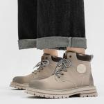 Мужские ботинки Cahhrrn X Martin Boot Men Beige Year By Year - фото 2