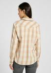 Блуза Lee Button-down blouse, Khaki Plaid/Brown - фото 3