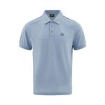 Мужская поло CAT, синий - фото