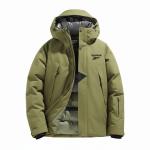 Пуховик Unisex с капюшоном утепленный Reebok, айвори белый - фото 10