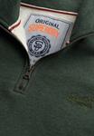 Толстовка Superdry & Co ESSENTIAL LOGO HALF ZIP, Deep Forest Marl/Green - фото 6