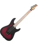 Электрогитара Schecter Miles Dimitri Baker SVSS, цвет Crimson Red Burst Satin - фото