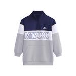 Детская толстовка Mizuno, Хизер Грей - фото