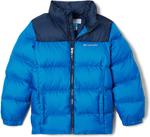 Куртка Columbia unisex-child Puffect, Bright Indigo, Collegiate Navy - фото