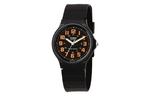 Часы CASIO Waterproof Quartz Mens Black Analog, черный - фото 2