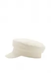 Шапка бейкера Mango, Off White - фото