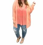 Топ Flowy Leni с кружевом в коралловом цвете BLAKELEY - фото 4