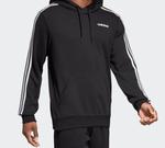 Толстовка мужская черная Adidas, черный - фото 4