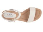 Сандалии Clarks Desirae Rowan Sandal, белый - фото 7
