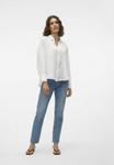 Блуза Vero Moda VMMELANEY, Snow White/White - фото 2