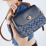 COACH Кожаный саквояж Марли - фото 8