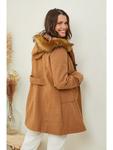 Куртка Curvy Lady, кэмел - фото 3